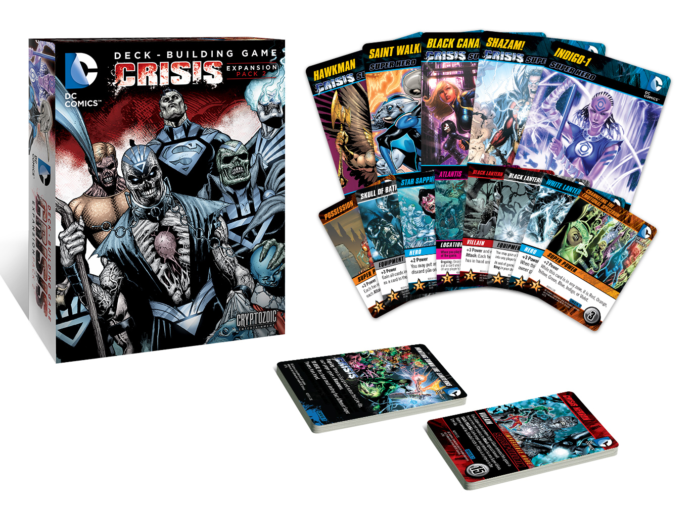 DC COMICS DECK BUILDING GAME CRISIS EXPANSION PACK 2